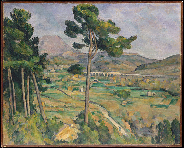 Mont Sainte-Victoire - Paul Cezanne Painting